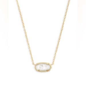 Kendra Scott Elisa Gold Ivory Pearl necklace